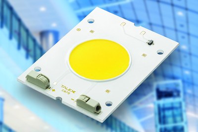 Tridonic's LED system for floodlighting comprises an TALEXXconverter and the TALEXXengine STARK FLE, offering up to 18,600 lumen at tp=65°C