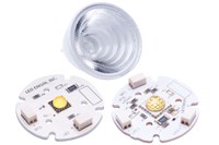 LEDEngin LZC 12 and LZP 24 emitters are now available on connector boards for easy assembly of SSL fixtures