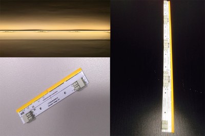 LeDiamond introduces a new linear continuous double side emitting LED module