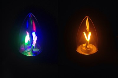 Application examples of LeDiamond's new double side emitting muti-color LED modules