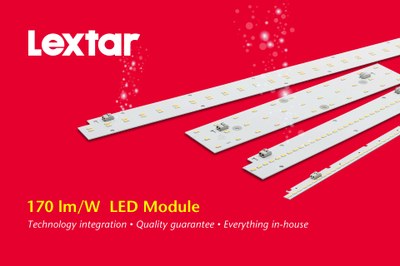 Lextar's latest LED module for highly efficient L2 solutions delivers up tp 170lm/W