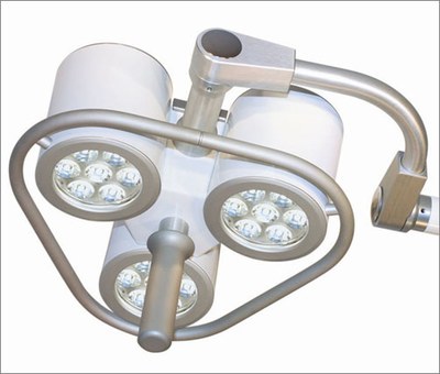 The OptoDrive SVEA is a complete compact light module for medical applications, comprising lens, driver and LEDs.
