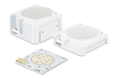 The Fortimo LED Downlight Module (DLM) Flex is 15% more energy efficient than its predecessor and is available in three different form factors