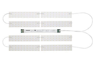 The Fortimo LED Line System will be available in a 1ft (280mm) length with 650 lm and 1100lm in 3000K and 4000K with Ra 80