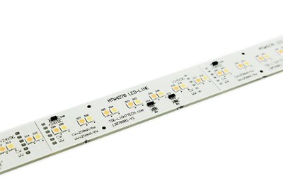 TDE-lighttech's MTW4270 LED module is tunable between 2400 K and 4000 K with a CRI of 85+ and up to 100lm/W efficiency