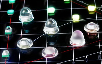 JKL's range of custom silicone lenses for unique LED applications.