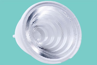 LED Engin's narrow 8 and 15 degrees TIR spot lenses provide in-source color mixing and allow replacement of 35W metal halide lamps in downlights