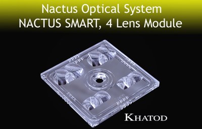 Nactus maximizes the lighting beam through its optics