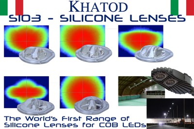 Kathod's new range of silicone lenses for COB LEDs offers several advantages like reduced yellowing effect, ultraviolet (UV) stability, and can resist temperature peaks of up to 200°C