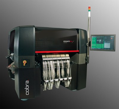 The new TCQ automatic tray changer is available for the Cobra (see image) and Paraquda series