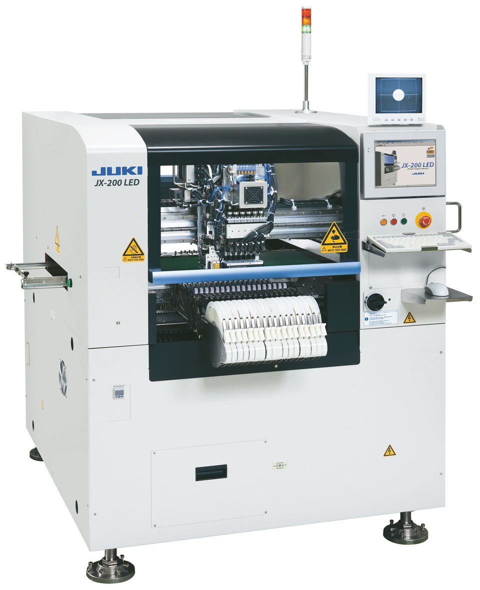 Juki JX-200LED is designed especially for the LED assembly market