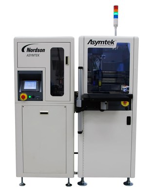 Nordson ASYMTEK Fluid Dispensers Jet's closed-loop control of the dispense weight eliminates constant adjustments
