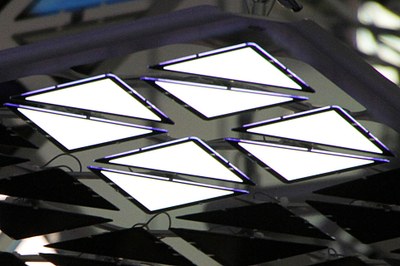 OLEDs, like all organic electronics, are very sensitive against water vapor and oxygen, hence need to be well protected