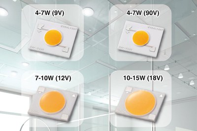 Everlight’s JU COB LED series is among best in class for cost versus performance