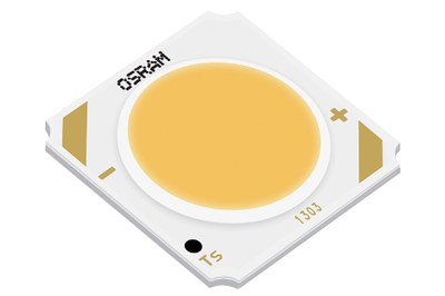 Osram's Soleriq S 13 chip-on-board LED has a light-emitting surface of 13.5 mm. The technical properties makes Soleriq S 13 the perfect choice for making Zhaga compatible modules