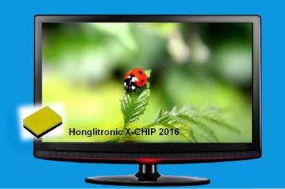 Honglitronic's X-CHIP 2016 for backlighting adopts advanced flip-chip packaging technologies
