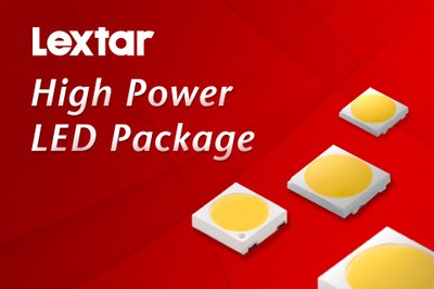 Lextar's new series of mid & high power Glow-LEDs is characterized by high efficacy at low costs
