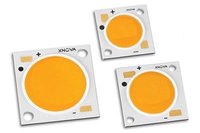 Luminus Devices new XNOVA COB LEDs offer highest performance and are available as High-CRI versions and narrow 2-step binning