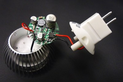 "AC-LEDs", in this case of an MR16 lamp a 12V version, help to eliminate driver electronics
