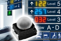 Osram's TopLED Black Series in five colors is used to display information - bright, high contrast and legible in all lighting conditions