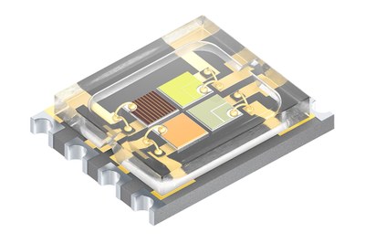 Measuring just 5.9 mm x 4.8 mm x 1.2 mm, the Osram Ostar Medical has a very compact design