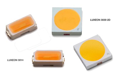 Philips Lumileds' LUXEON 3014 and LUXEON 3030 2D have in common the hot color targeting and new 1/9th micro color binning