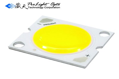 ProLight Opto will demonstrate several new Taiwan Energy Label compliant LEDs like the COB light engine series