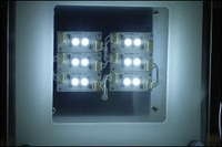 Acriche modules operated directly on mains voltage