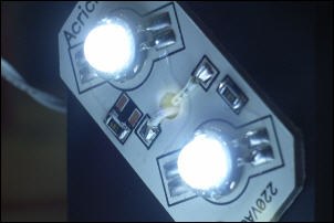 Acriche module operated directly on mains