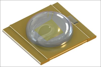 The LCW100Z1 improves luminous and thermal efficiency by over 20% compared to existing products by a precision dome lens on a metal substrate