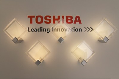 Toshiba's transparent OLED panel's unique feature is to emit light from one side only