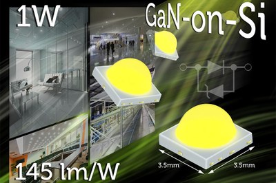 Toshiba's new GaN-on-Si white LETERAS™ LEDs simplify general-purpose and industrial lighting designs