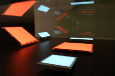 Beside the current generation of OLEDs, Verbatim also presented the first samples of its next generation OLEDs providing twice the efficiency and luminance