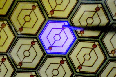 Verticle's Honeycomb™ hexagonal strcture promises advantages in light distribution for packaged optical systems