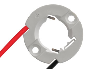Molex's SlimRay™ Pre-Wired LED Chip-on-Board (CoB) array holders to deliver industry leading electrical and thermal LED connections