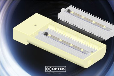 Model of TT electronics Optek Technology's 4.5W Halogen lamp replacement for restaurants.