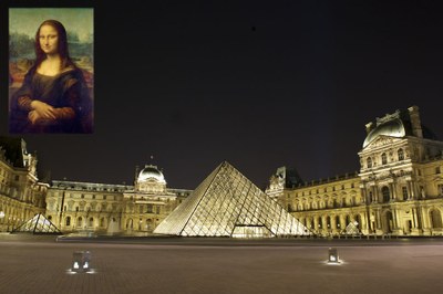In addition to the exterior illumination of the Louvre, in a next step, Toshiba will provide LED lighting for the Mona Lisa, the Red Rooms and Napoleon Hall