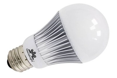 GlacialLight's all-new Lyra Series of LED products with the GL-A19 LED bulb fits into standard E26/E27/B22/GU10 sockets