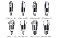 Some examples out of SFT's Magnoliy LED lamps range which can replace chandelier bulbs perfectly