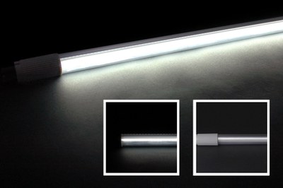 Beside the traditional clear, semi-frosted and frosted versions (see image), ALTLED now also offers a linear fresnel version of its T8 LED replacement tubes
