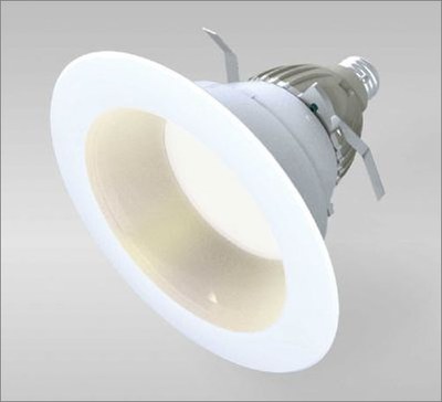 Cree's new CR6, a 6-inch LED downlight designed for the residential market.