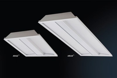 Cree's AR series architectural troffers are available in two dimensions, as AR22™ with 2x2 foot and as AR24™ with 2x4 foot