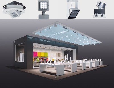 In 2011, ERCO comes with numerous new LED products, the first time presented at the EuroShop, Hall 11, Stand A44.