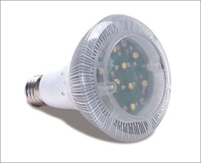 GlacialLight BR40 LED Light Bulb