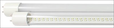 LED Tubes from GlacialLight to replace T8 fluorescent tubes.