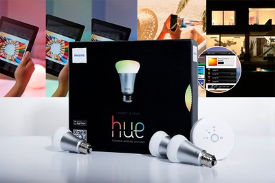 Philips hue, which is available at Apple stores from now on, enables you to control light wirelessly, create and personalize light with an app on your smartphone or tablet