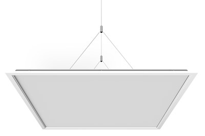 Lextar's new direct-lit LED panel light is ultra slim. - Just 28 mm thick, a 40% slimmer than other comparable products