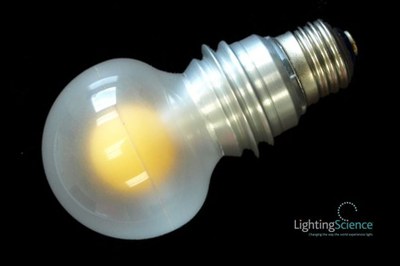 LSG and LPI add a low cost LED bulb, based on patented and patent-pending technologies, to the L-Prize competition