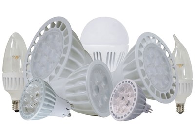MaxLite’s new LED lamp styles include PAR lamps, A19 bulbs MR16 - Gu5.3 and GU10 spotlights as well as candelaber-based replacement lamps