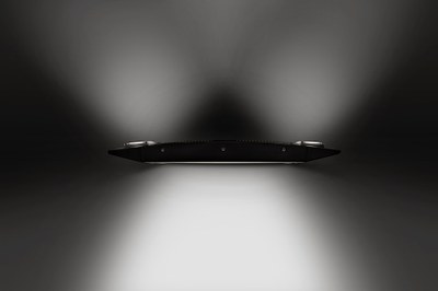 Meteor Lighting's Whiz Bidirectional high bay LED luminaire offers upward and downward light control